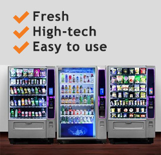 Manufacturing plants vending machines for a healthy and focus staff