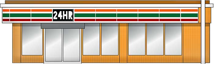 24 hour store